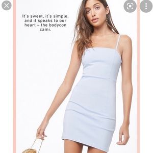 3/$15 Pastel Blue Mini Bodycon